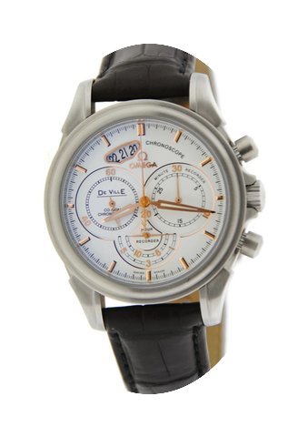 Omega DeVille Chronoscope Co-Axial Stain...