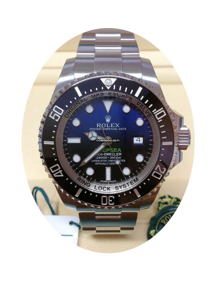 Rolex Deepsea Sea-Dweller D-Blue 116660 ...