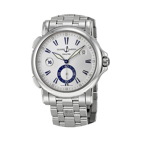 Ulysse Nardin GMT Big Date Silver Dial S...