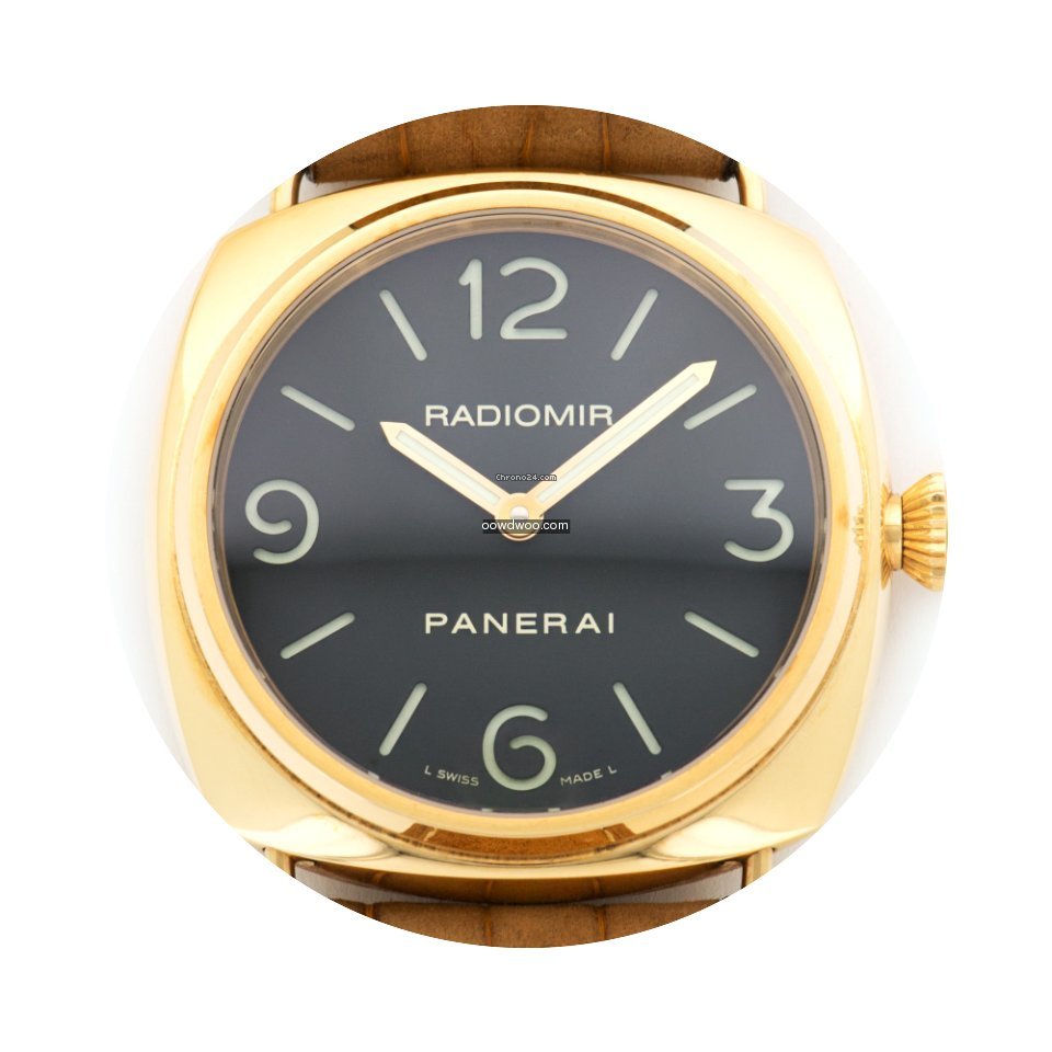 Panerai Rose Gold Radiomir Base Ref. PAM...