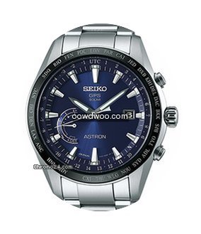 Seiko ASTRON GPS SOLAR WORLD TIME SSE109...