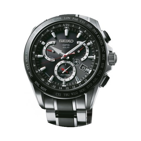 Seiko Astron GPS Solar Chronograph SSE04...