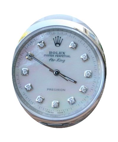 Rolex Air-King Mens New Watch With White...
