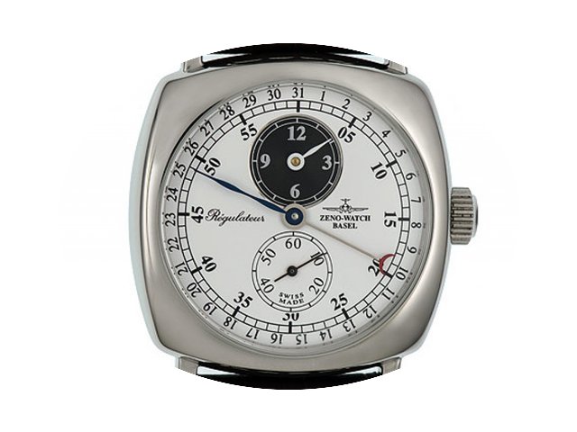 Zeno-Watch Basel Regulateur Zeigerdatum ...
