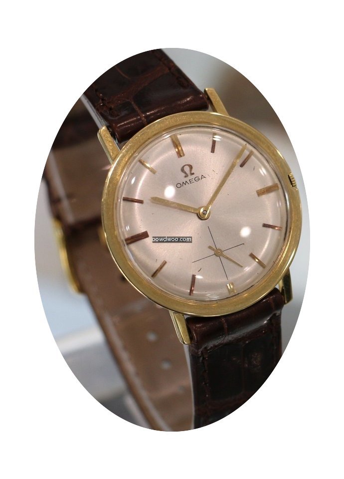 Omega Vintage 18k Yellow Gold Watch From...