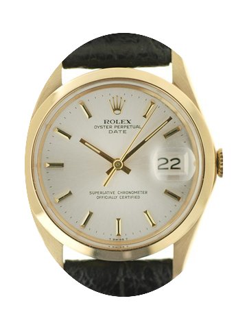 Rolex Date Oro Giallo Plastica ref. 1500...