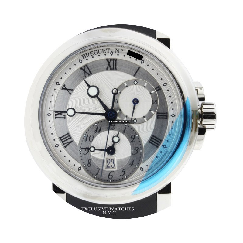 Breguet Marine Automatic Dual Time Stain...