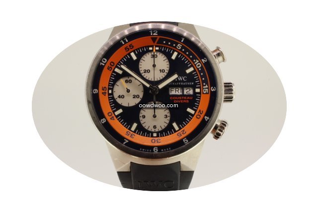 IWC Aquatimer Chronograph Cousteau Diver...