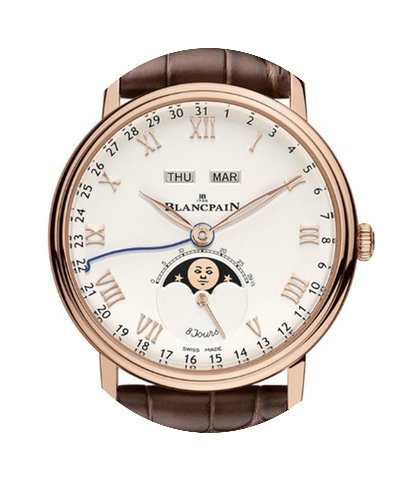 Blancpain Villeret Complete Calendar 18K...