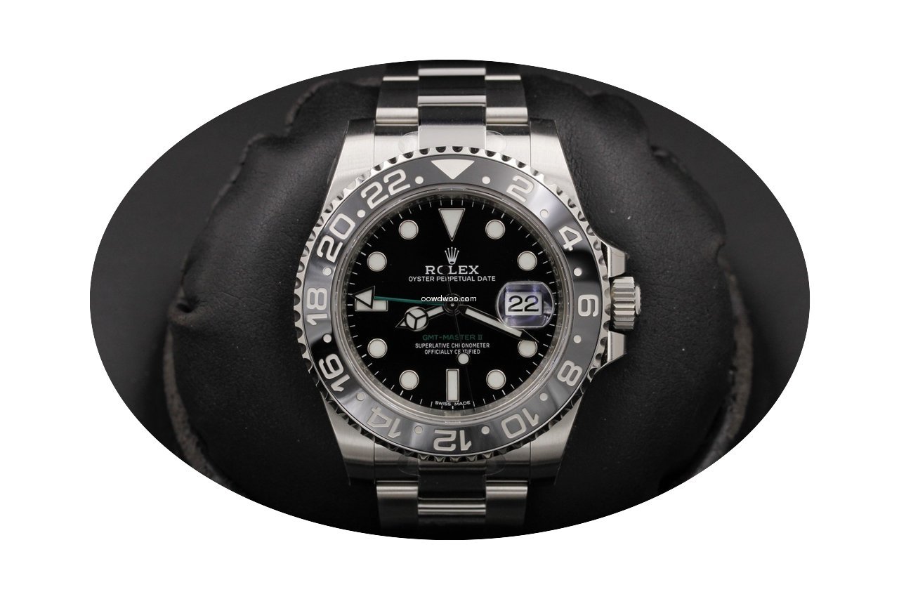 Rolex Gmt Master Ii 116710 Stainless Ste...