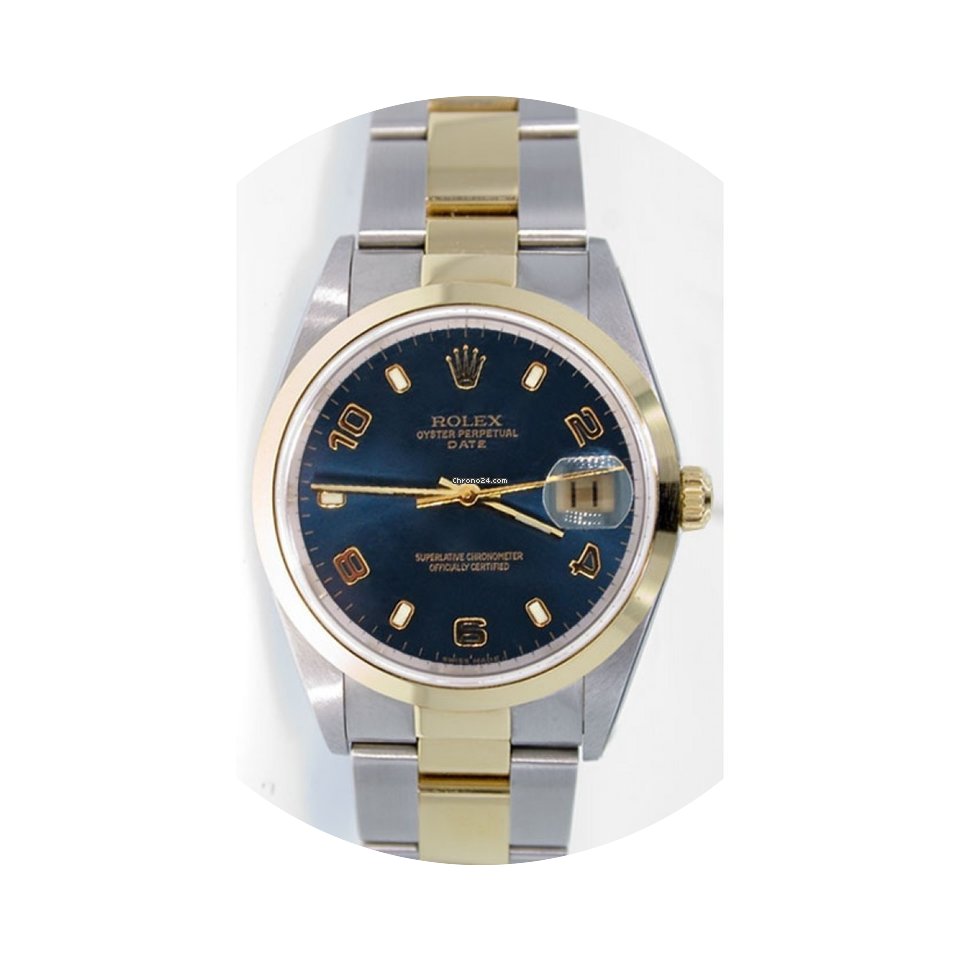 Rolex Date 15203 34mm Stainless Steel & ...