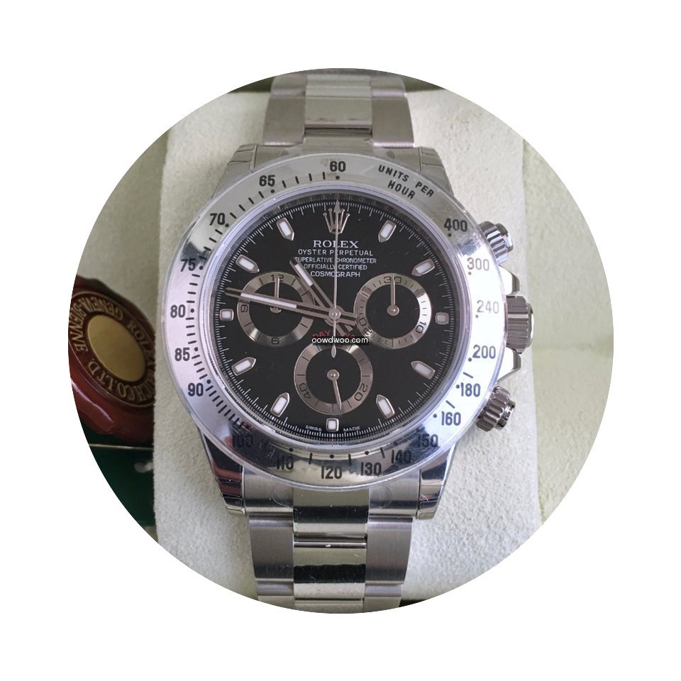 Rolex Daytona 116520 NOS B/P...
