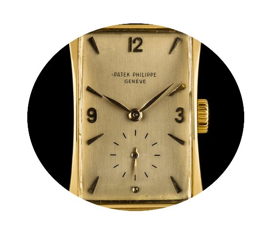 Patek Philippe 18k Yellow Gold Hour Glas...
