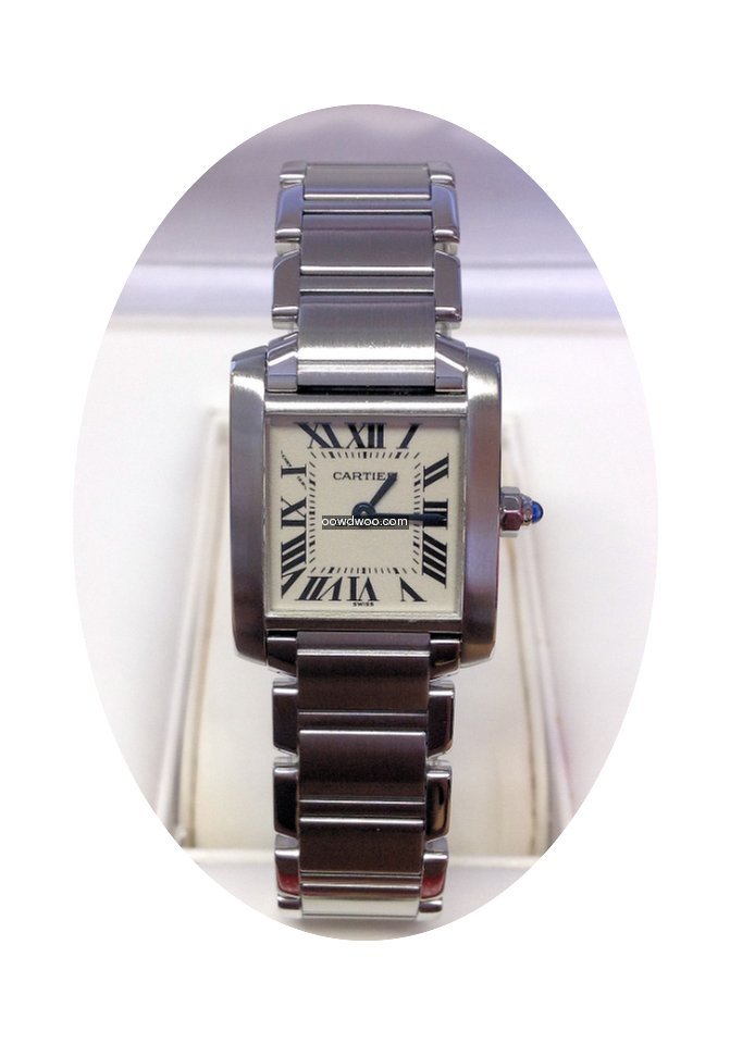Cartier Tank Française W51008Q3 - Servi...