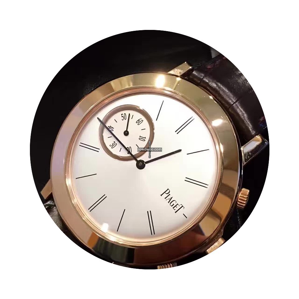 Piaget Altiplano Double jeu White Gold...