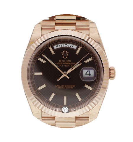 Rolex 228235 Day-Date 40mm Everose Choco...