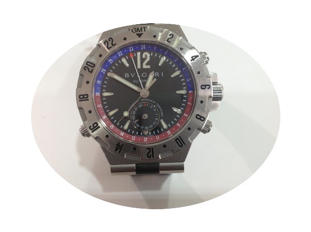 Bulgari Diagono GMT crono...