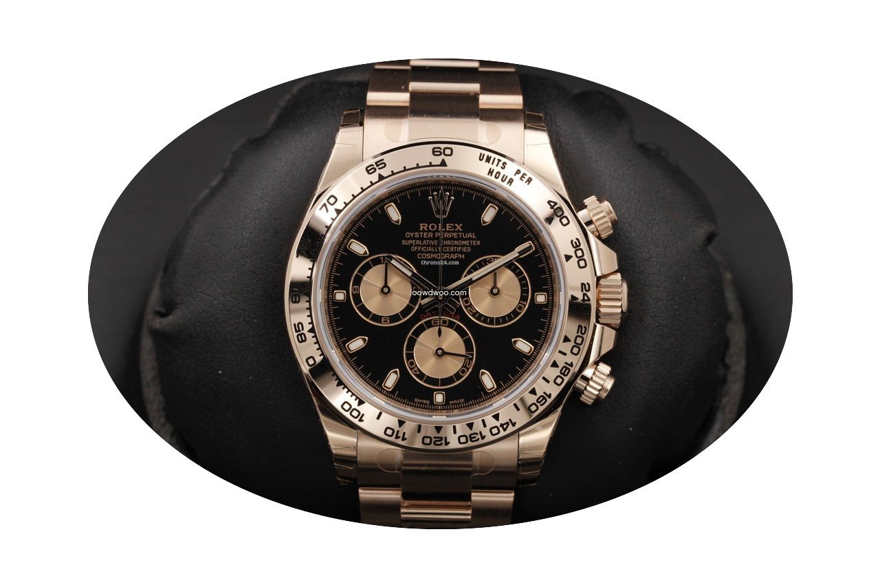 Rolex Daytona 116505 Rose Gold...