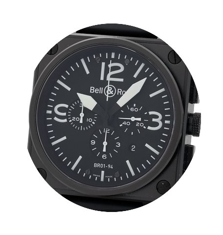 Bell & Ross Aviation Carbon Chronogr...