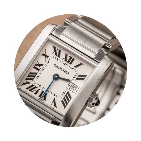 Cartier Tank Francaise Vintage Watch...