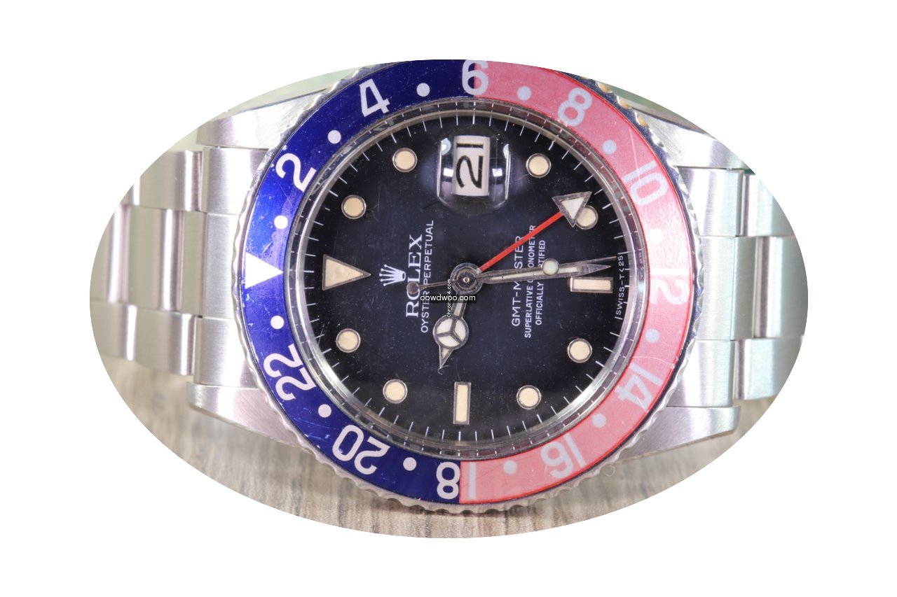 Rolex GMT MASTER 16750 BICCHIERINI MATT ...