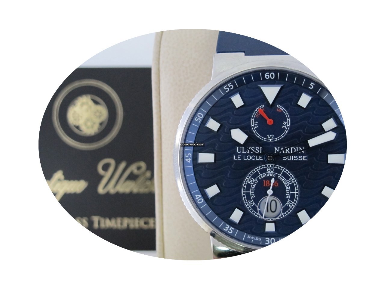 Ulysse Nardin MAXI MARINE BLUE WAVE 263-...