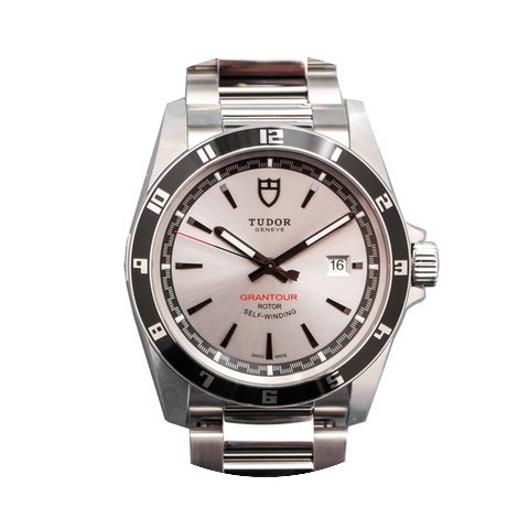 Tudor Grantour Date Silver Colored Dial...