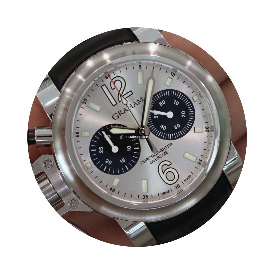 Graham - Chronofighter Oversize Silver 