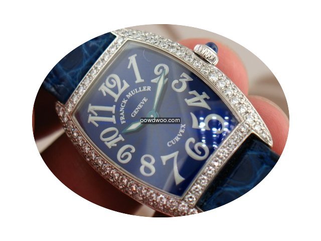 Franck Muller Curvex 1673 18k White Gold...
