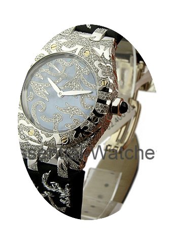 Audemars Piguet Lady's Royal Oak Leaves...