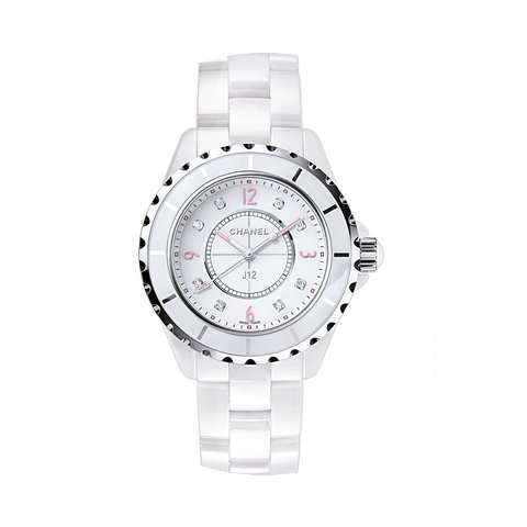 Chanel J12 PINK LIGHT WEISS H4863...