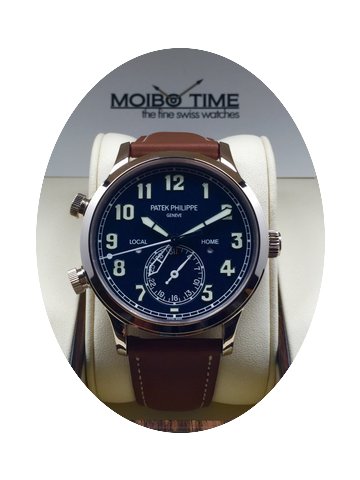 Patek Philippe 5524G Calatrava Pilot Tra...