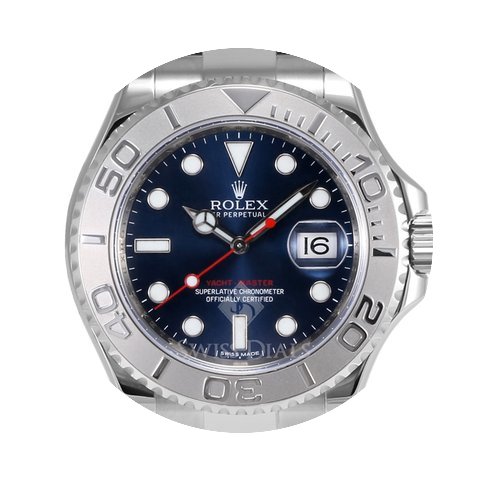 Rolex Yacht-Master Steel and Platinum Bl...