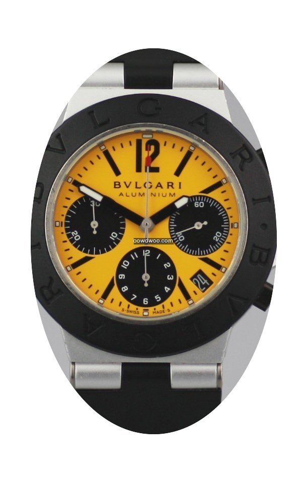 Bulgari Diagono Aluminium Chrono...