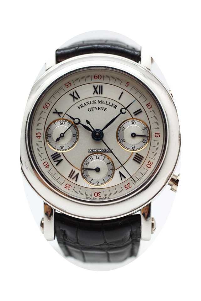 Franck Muller Double Face Platinum Chron...