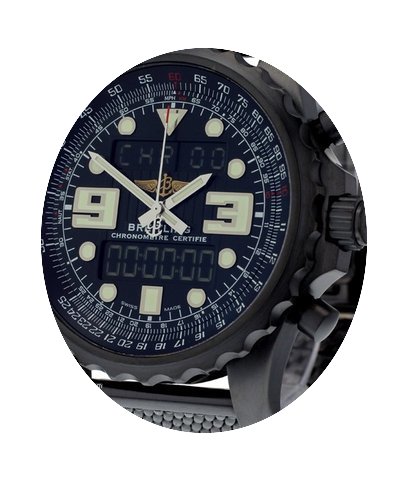 Breitling Chronospace Blacksteel Limited...