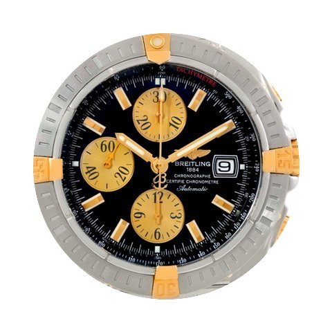 Breitling Chronomat Steel 18k Yellow Gol...