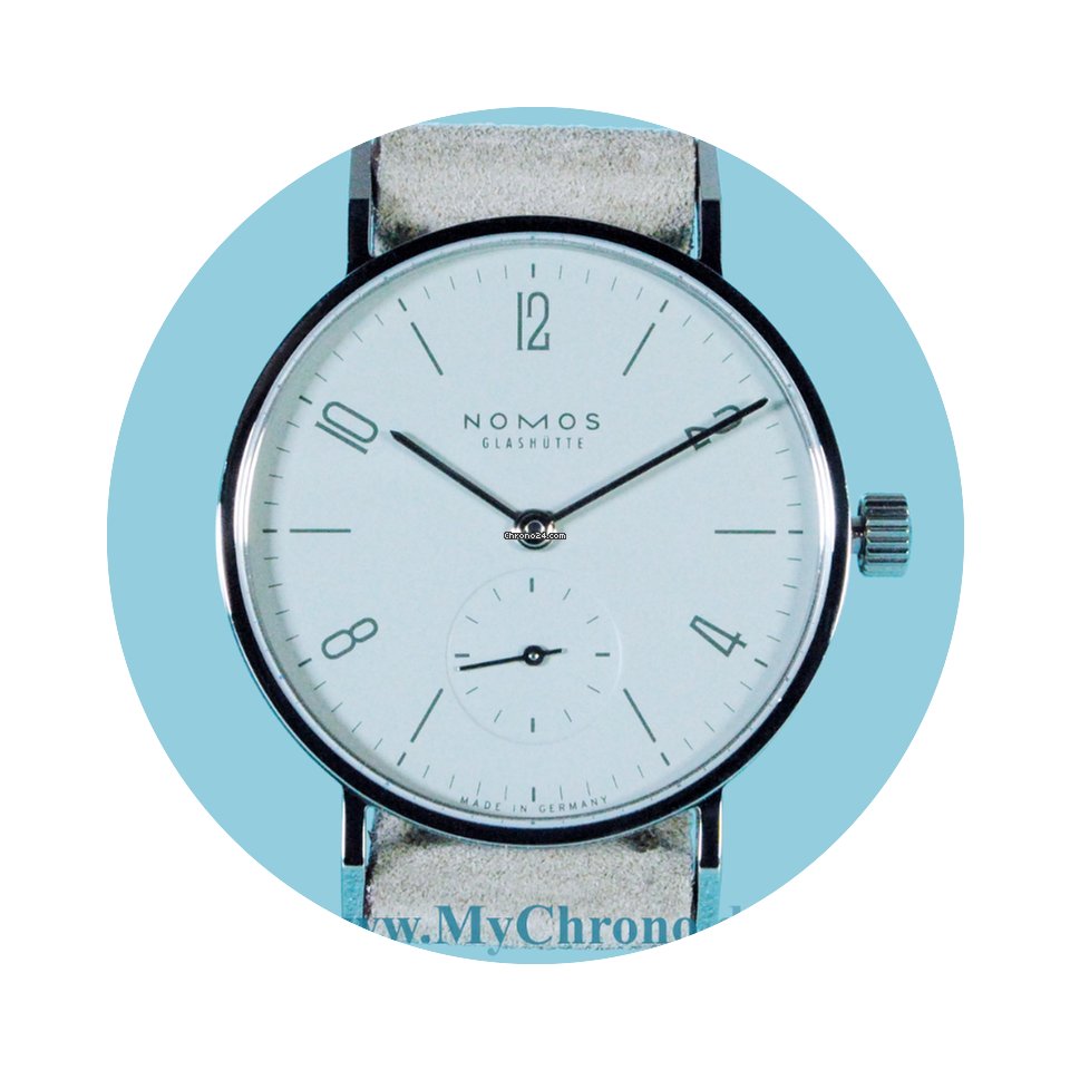 Nomos Glashütte Tangente 33 grau Saphir...