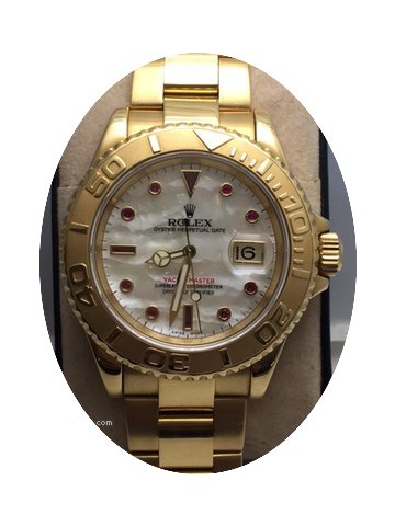 Rolex Yatch master gold 18k pearlmutt di...