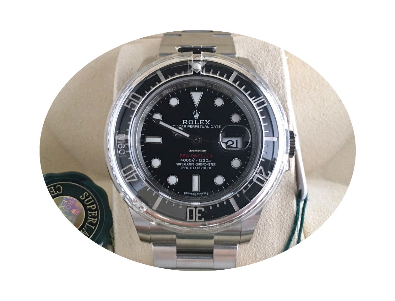 Rolex Sea-Dweller 126600 Red NEW B/P...