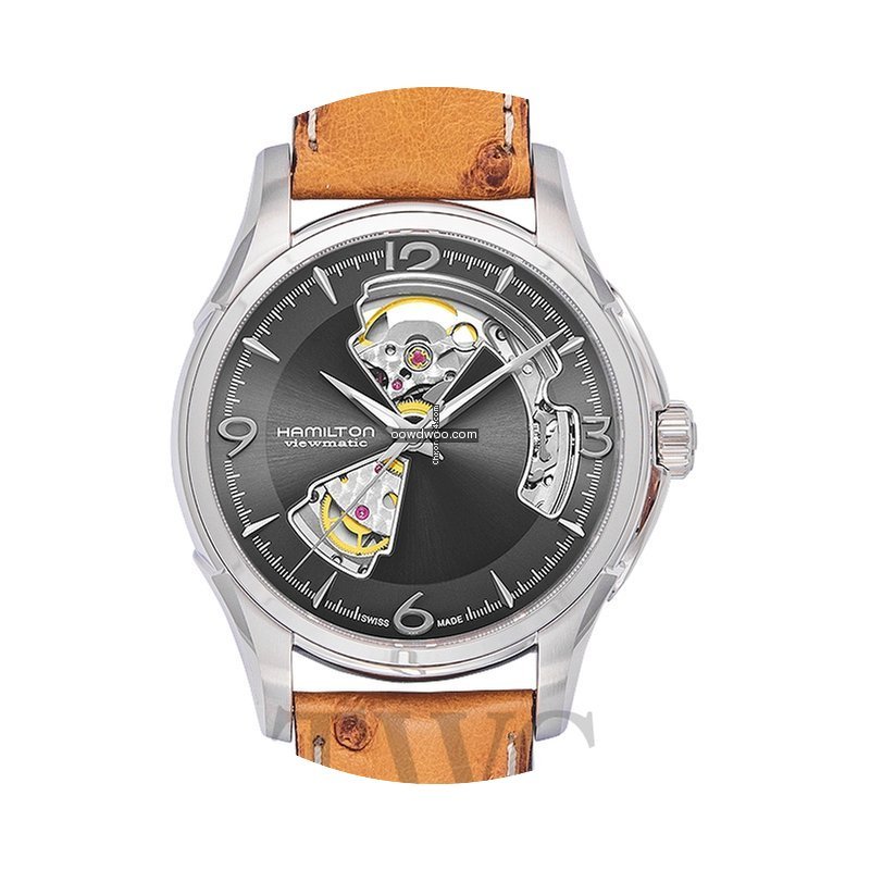 Hamilton Jazzmaster Open Heart Auto Grey...