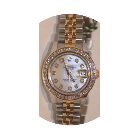 Rolex Datejust 179173 Lady's Steel and 1...