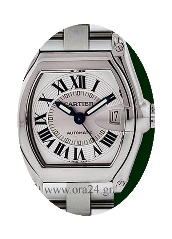 Cartier Roadster Automatic Date Steel Br...
