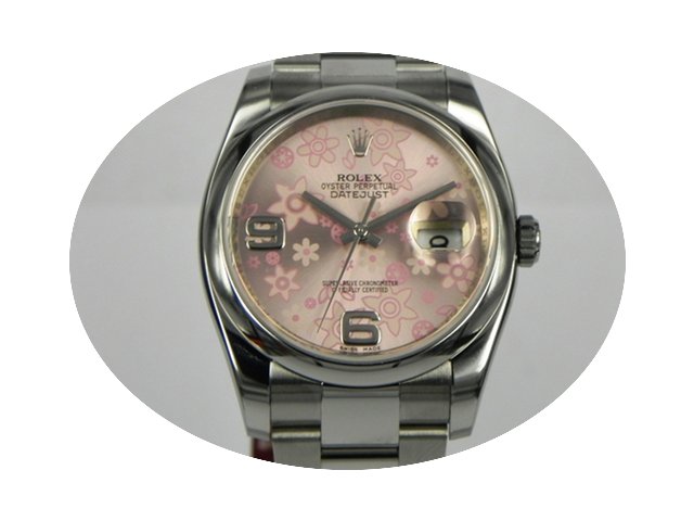 Rolex DATEJUST 36 MM ROSA FLOREAL...