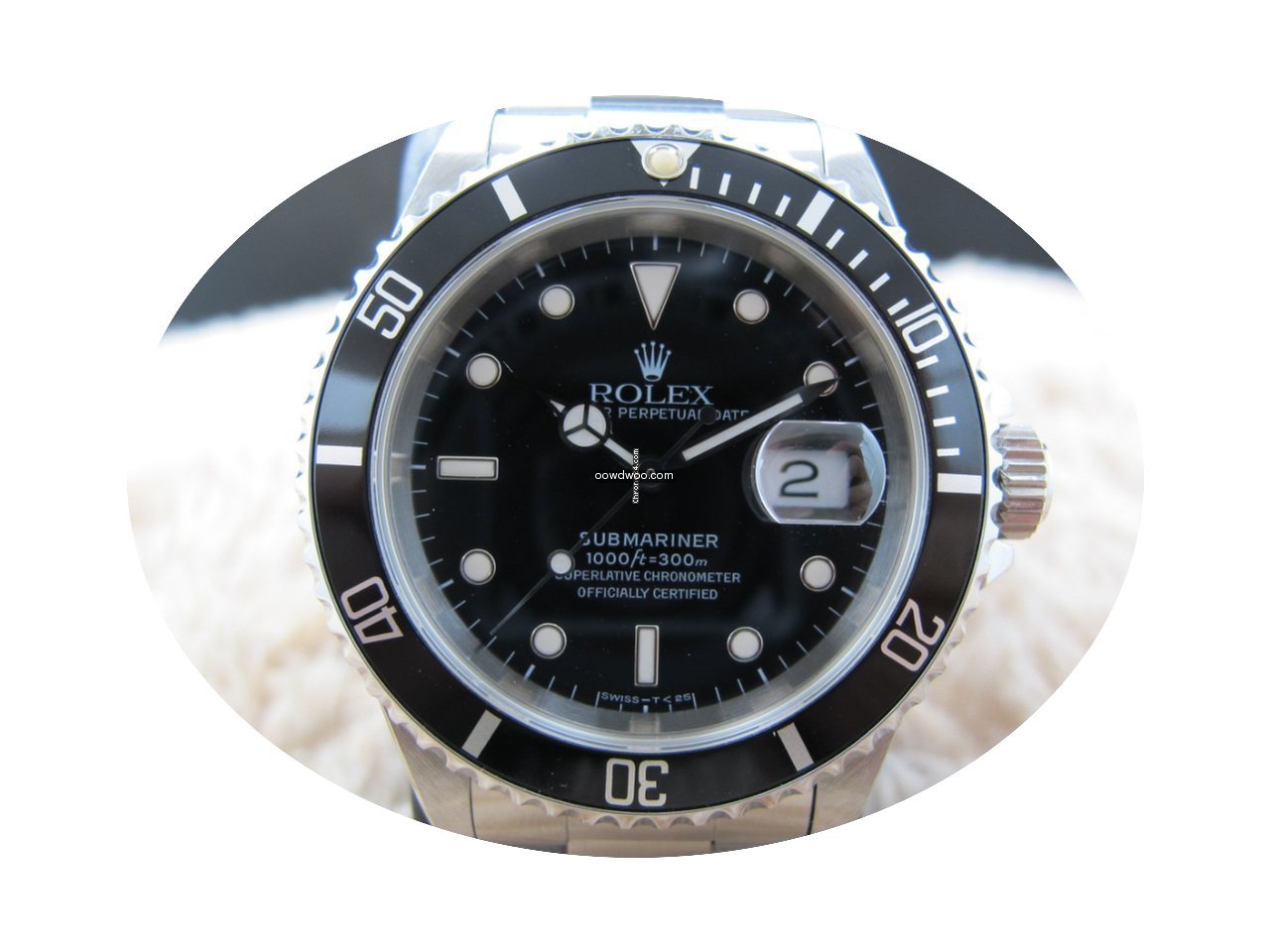 Rolex SUBMARINER 16610 (T25) Black Dial ...