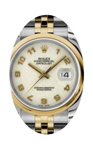 Rolex Datejust 36 116203-IVRRDJ Ivory Ar...
