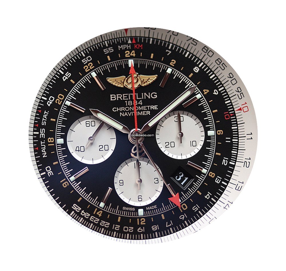 Breitling Men's Navitimer GMT 48mm Steel...
