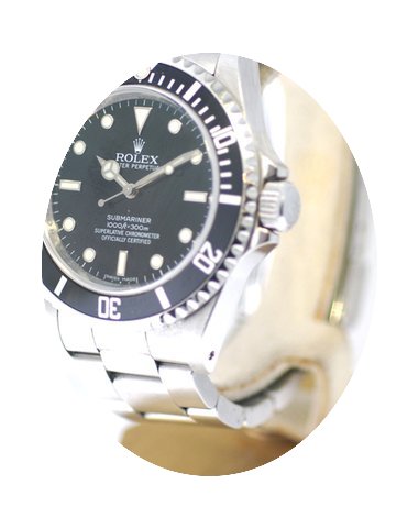 Rolex mens Submariner stainless steel 14...