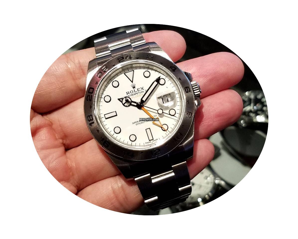 Rolex 216570 White Dial (888) Explorer I...