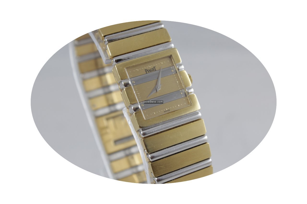 Piaget Gelbgold und Weißgold Massive Da...